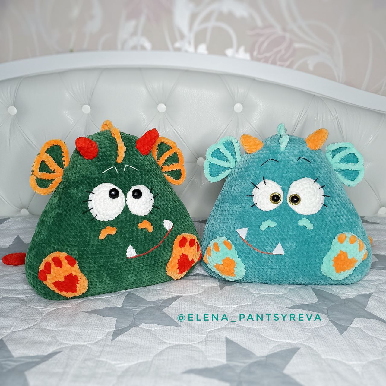 МК Подушка Зверушка Дракончик в формате pdf