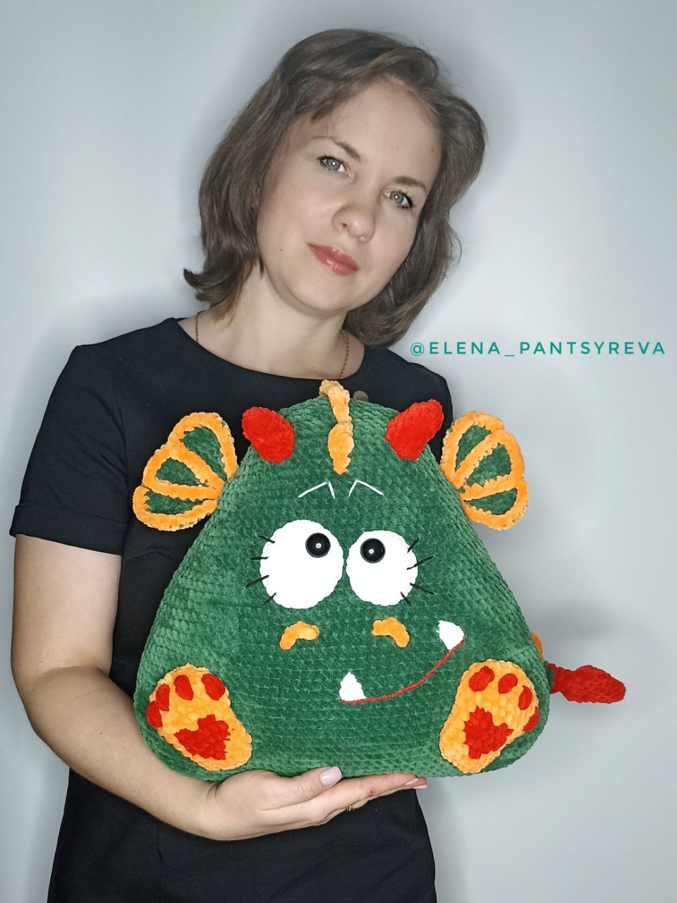 МК Подушка Зверушка Дракончик в формате pdf