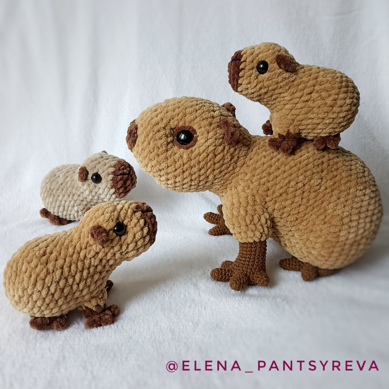 Комбонабор МК Капибара + МК Малыш Капибара (в формате pdf)