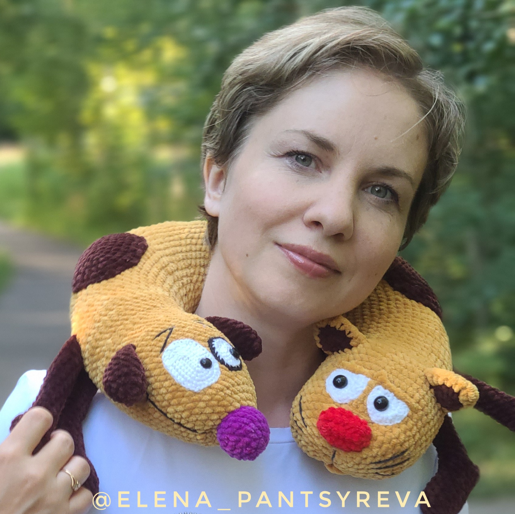 МК Подушка для путешествий Котопёс