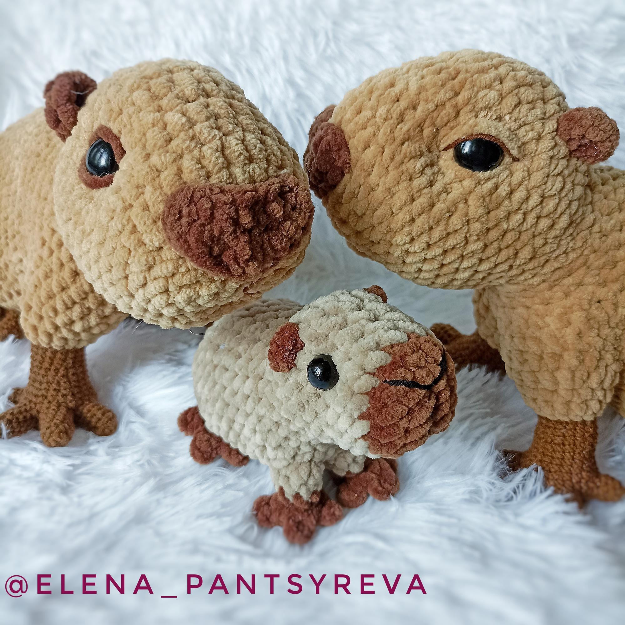 Комбонабор МК Капибара и МК Малыш Капибара (в формате pdf)