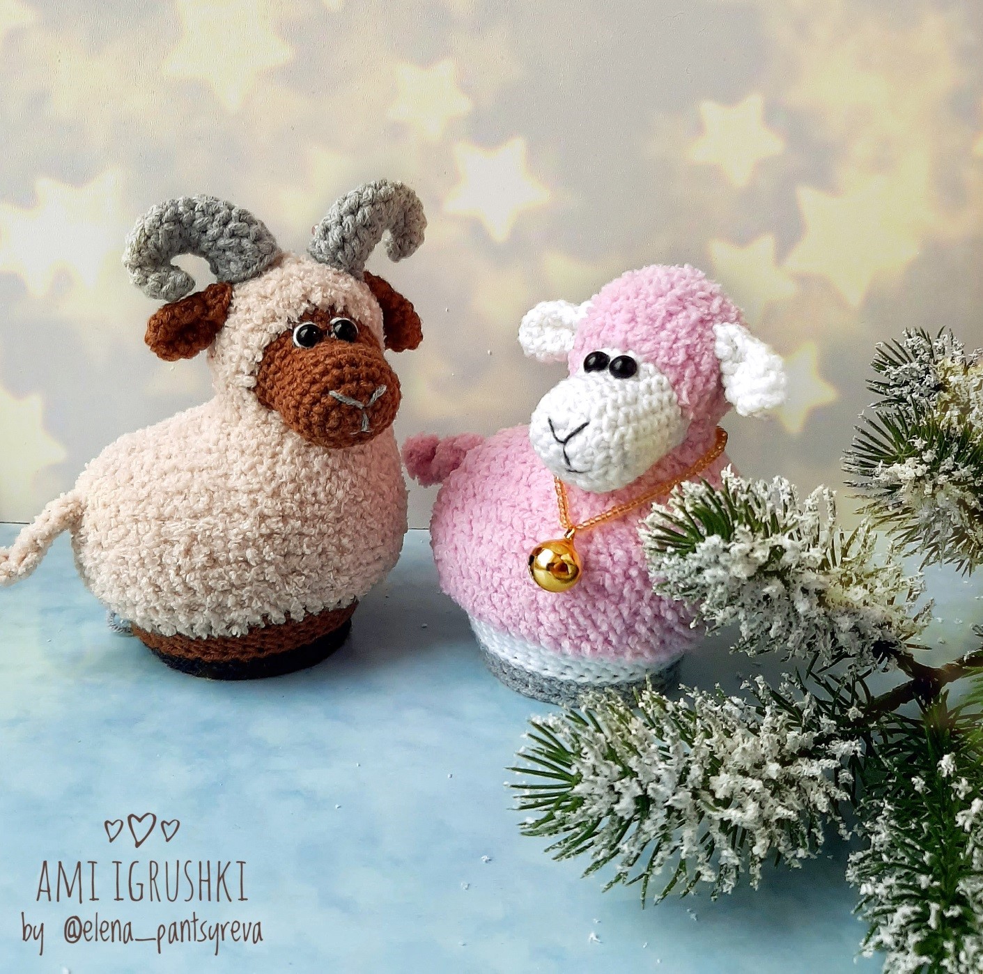 МК Овечка Бонни - сувенирная статуэтка