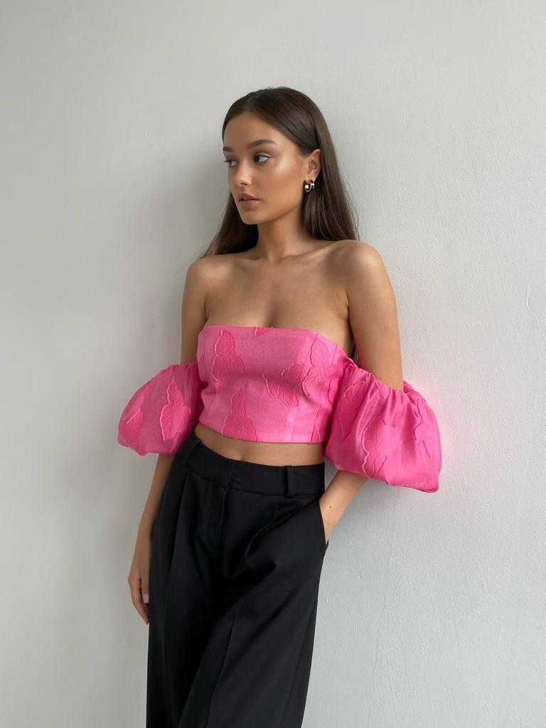 Топ из органзы