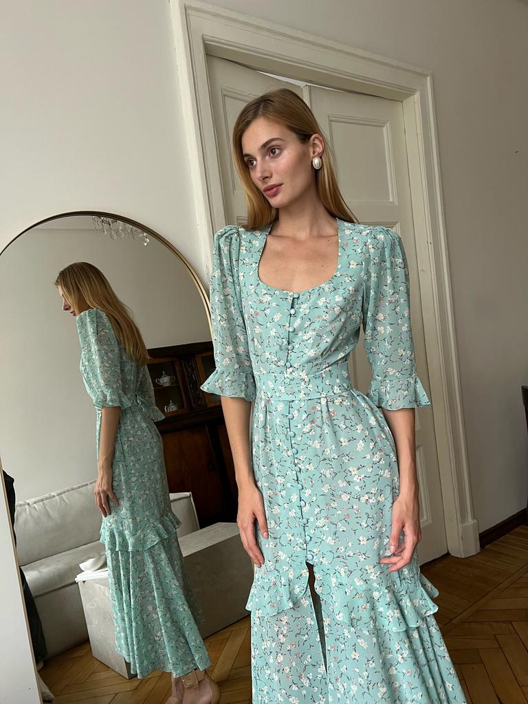 Платье "ALESSANDRA", мята