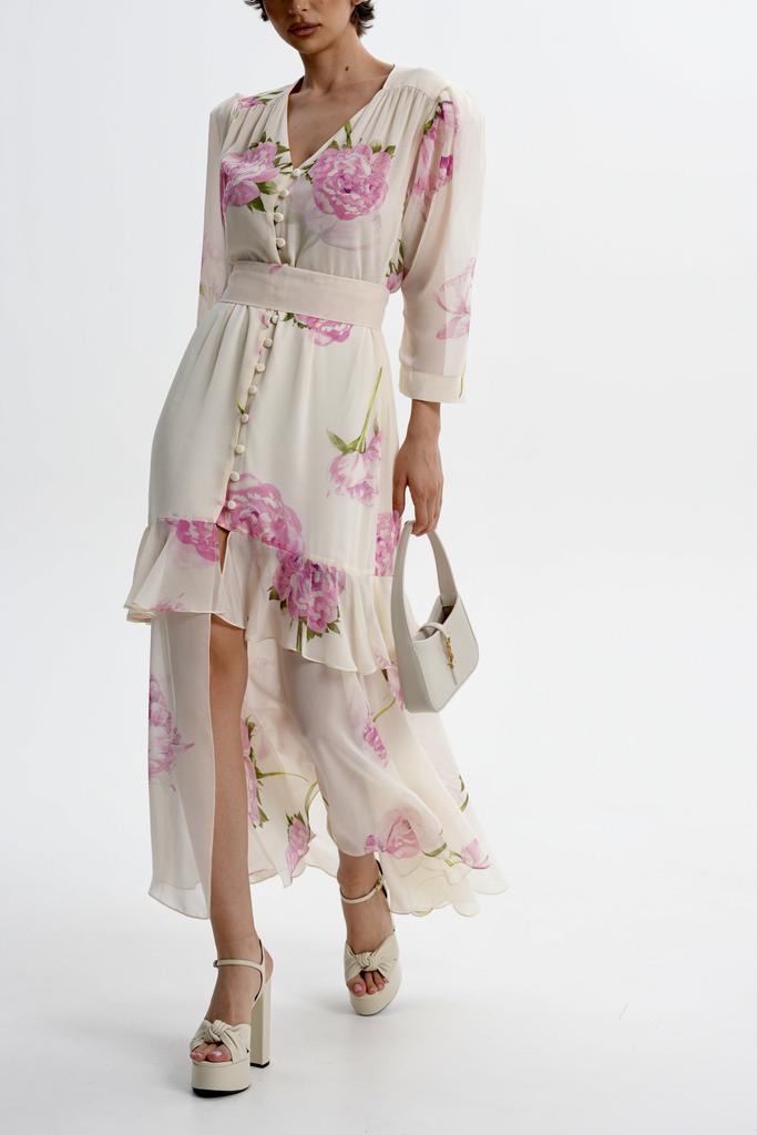 РАСПРОДАНЫ Платье "Sara" пионы