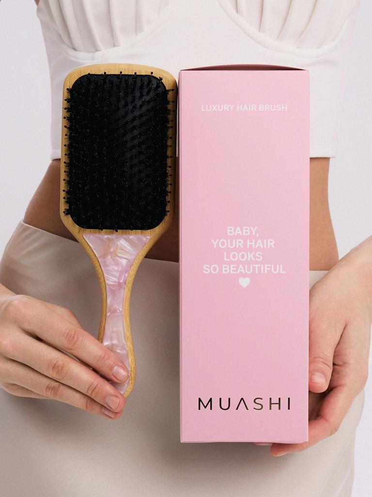 LUXURY HAIR BRUSH ROSE GLOW
