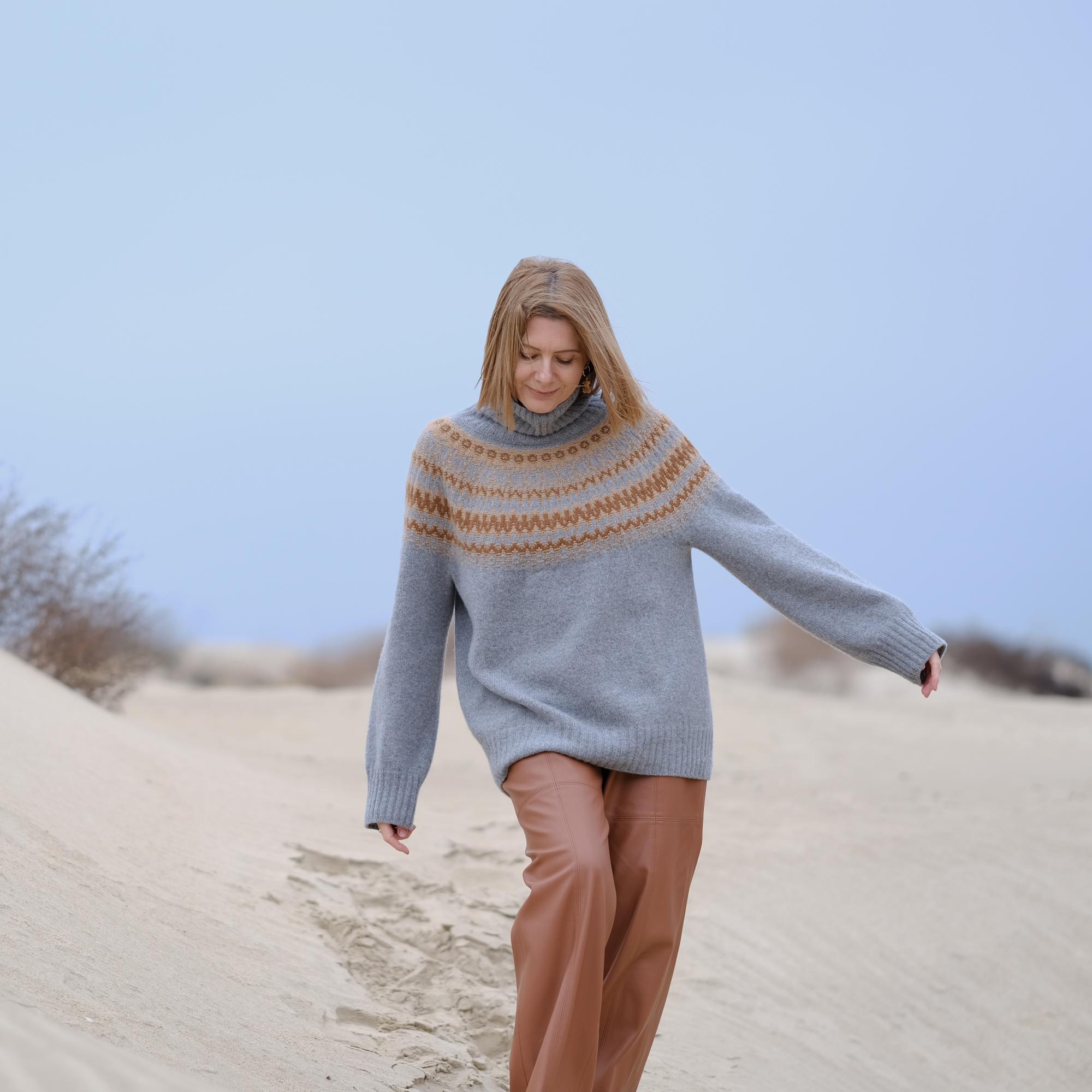 Описание ЛОПИ свитер