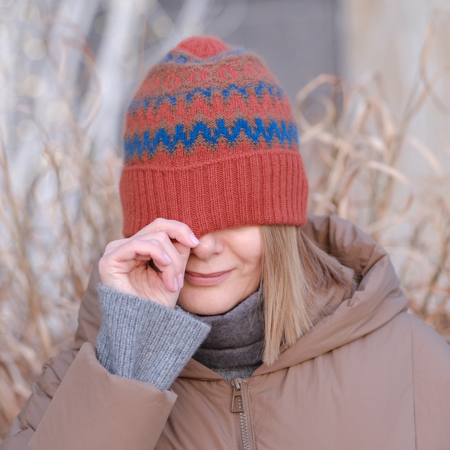 ОПИСАНИЕ ЖАККАРДОВАЯ шапка (+видеоуроки)