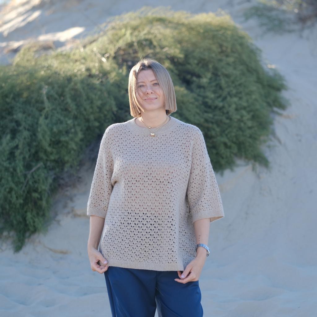 ОПИСАНИЕ футболка АЖУР  (+ видеоуроки)