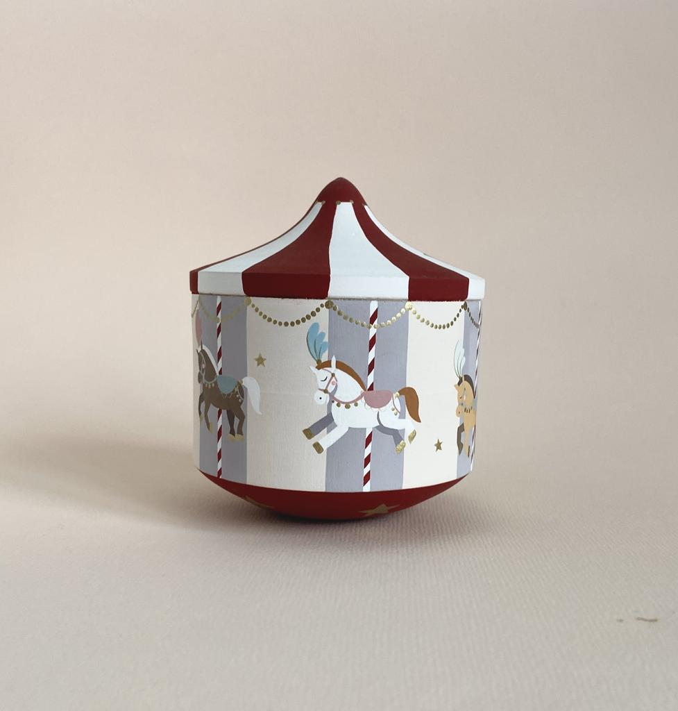 Неваляшка карусель «Лошадки»