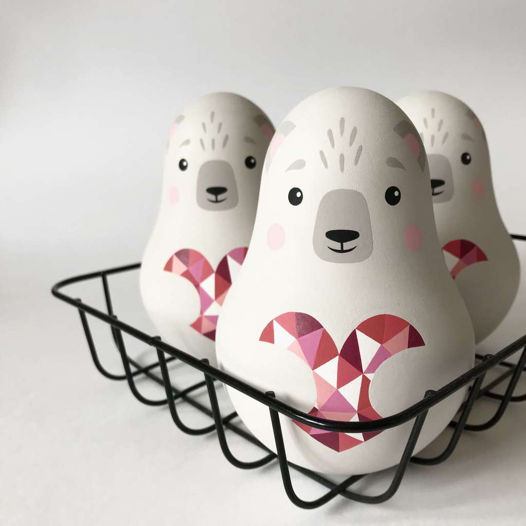 Неваляшка "Арктический мишка"