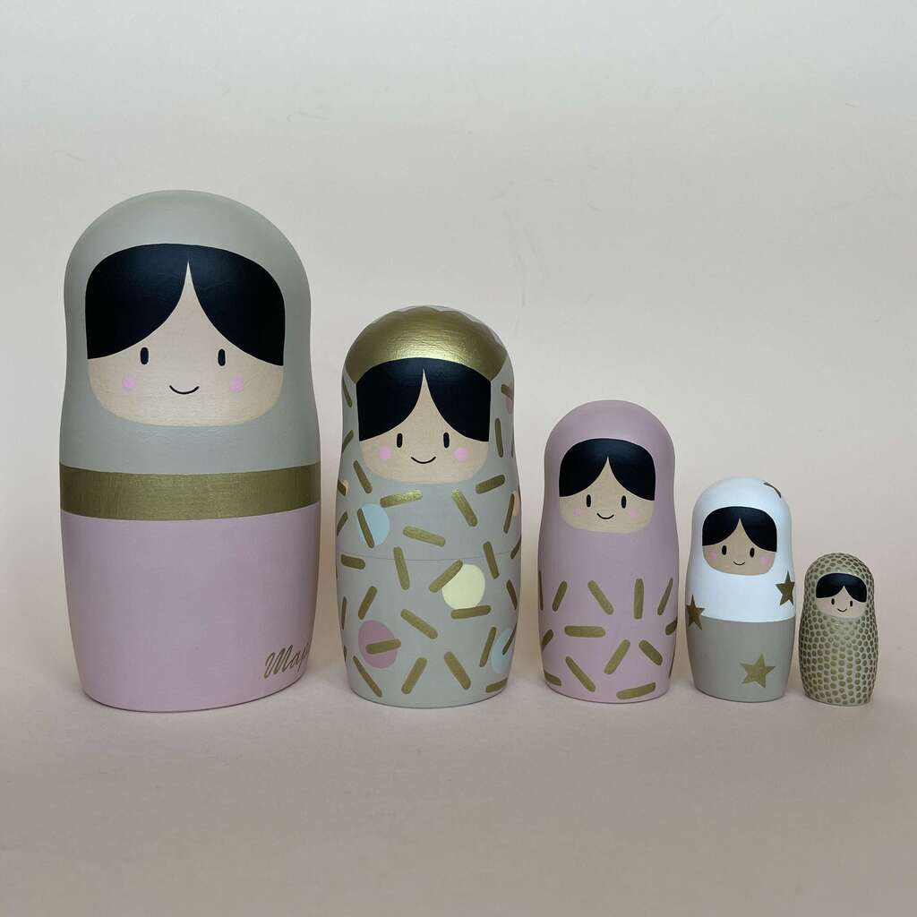 Набор матрешек "Принцессы"