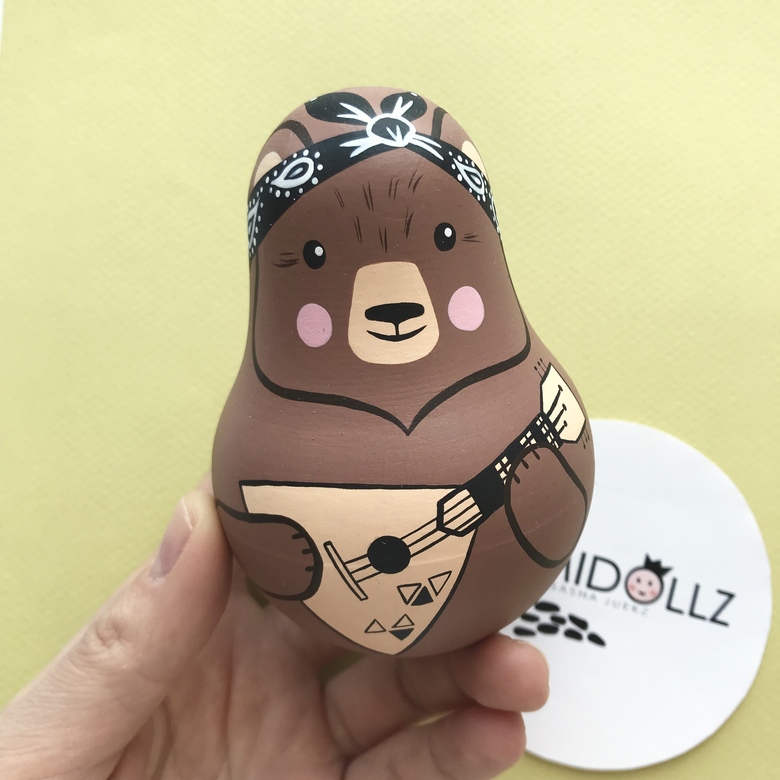 Неваляшка "Мишка с балалайкой"