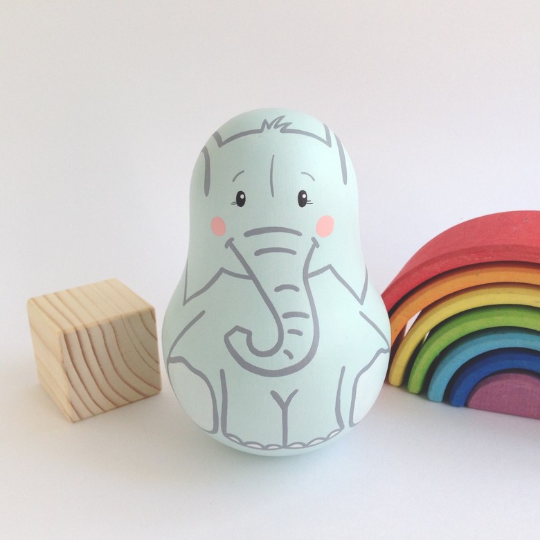 Неваляшка "Слоник"