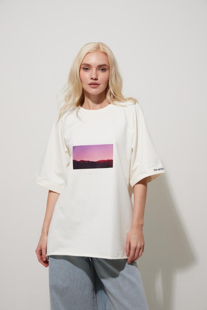 Футболка «Закат в горах»