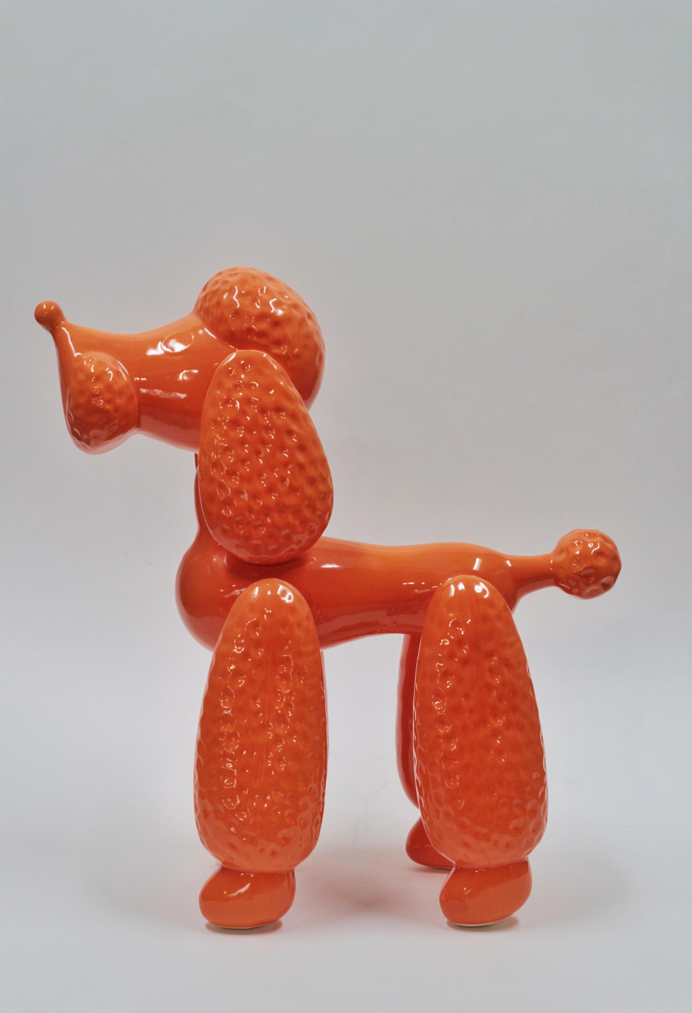 Пудель оранжевый