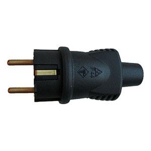 ВИЛКА ПЕРЕНОСНАЯ ОДИНАРНАЯ 16А 250B КАУЧУК