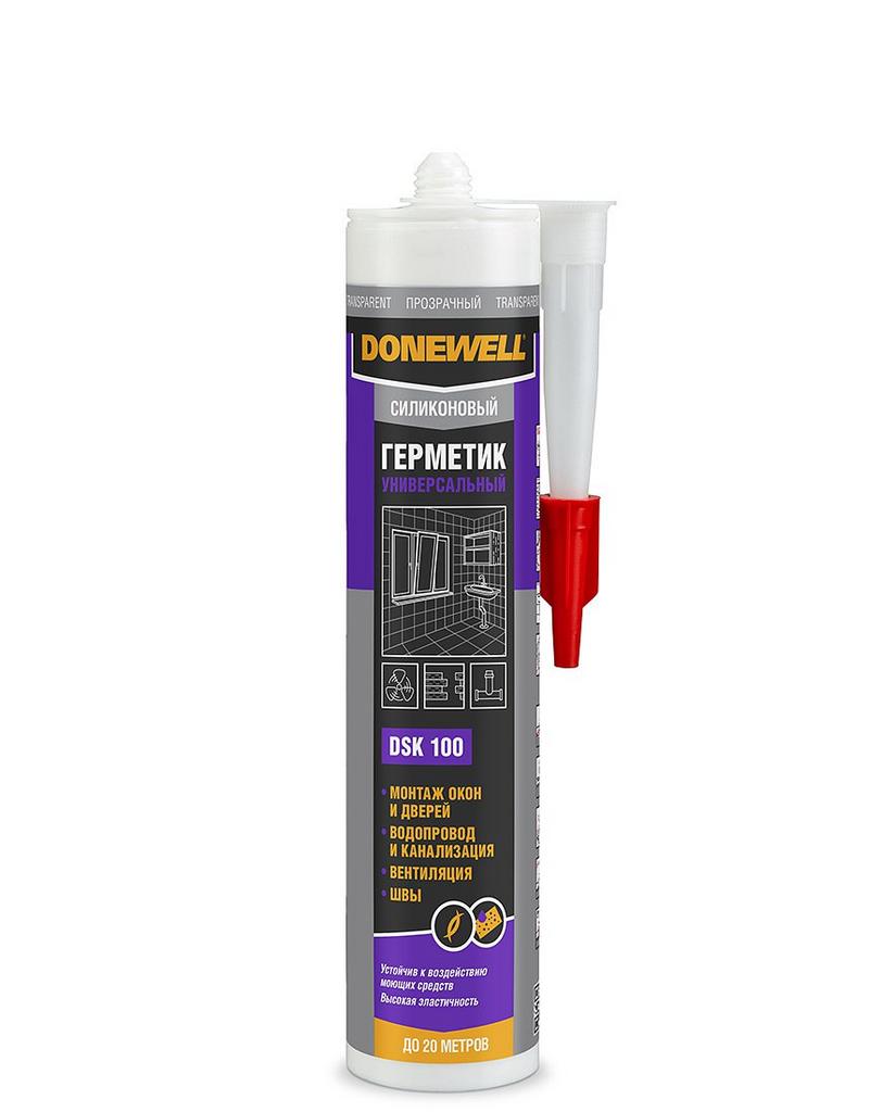 ГЕРМЕТИК КУДО СИЛИКОНОВЫЙ УНИВЕРСАЛЬНЫЙ DONEWELL 260 МЛ