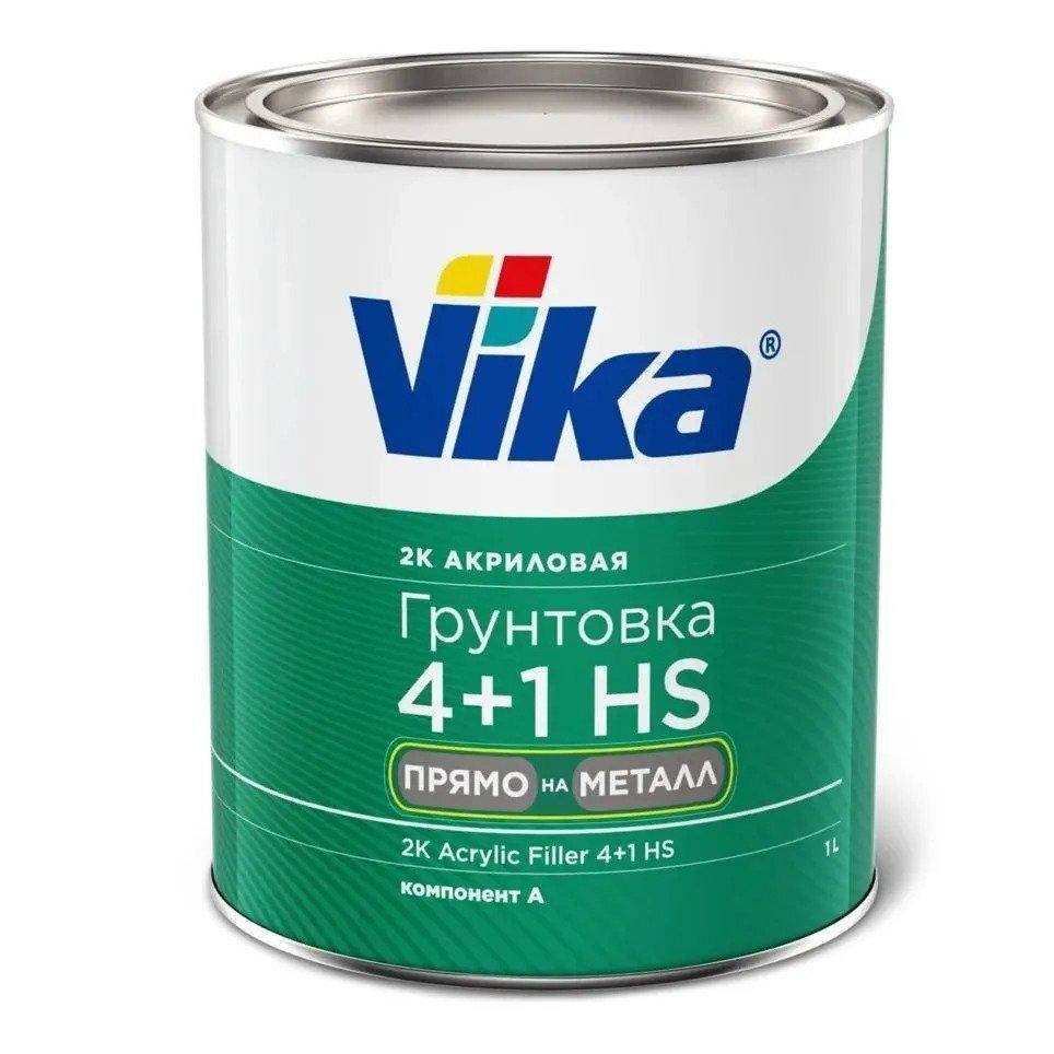 ГРУНТ АКРИЛ. 2К СЕРЫЙ HS 4+1 VIKA 1,2 КГ+ОТВЕР. ДЛЯ АКРИЛ. HS ГРУНТА 4+1 VIKA 0,19 КГ