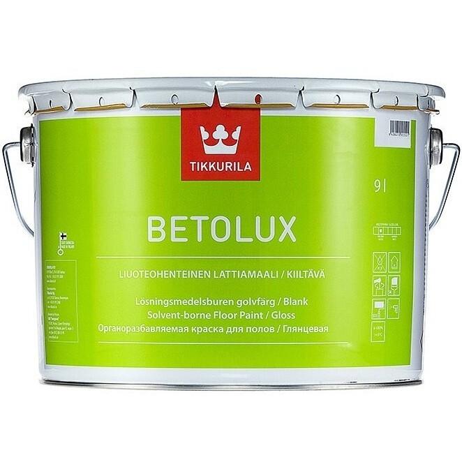 КРАСКА ДЛЯ ПОЛОВ BETOLUX А ГЛ RAL 7040 9 Л