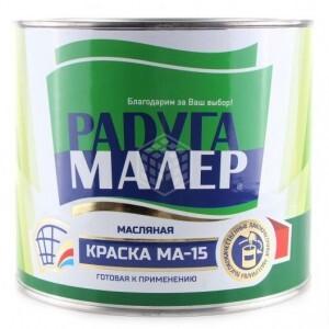 КРАСКА РАДУГА МА-15 БЕЛАЯ 1,9 КГ (ШТ)