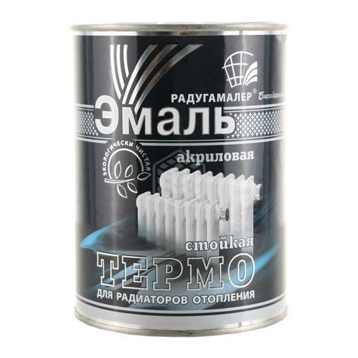 ЭМАЛЬ ДЛЯ РАДИАТОРОВ РАДУГА АКРИЛОВАЯ 0,9 КГ