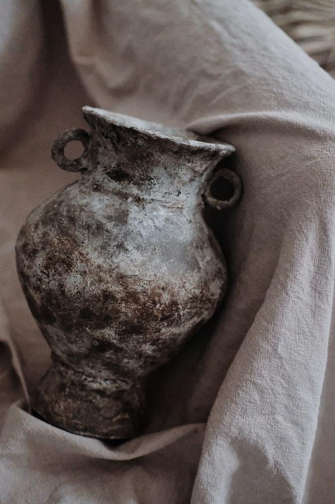 Wabi-sabi ceramic vase #0005