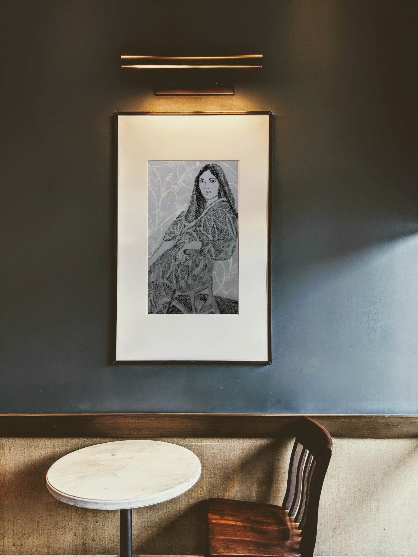 Узоры. На голубом фоне