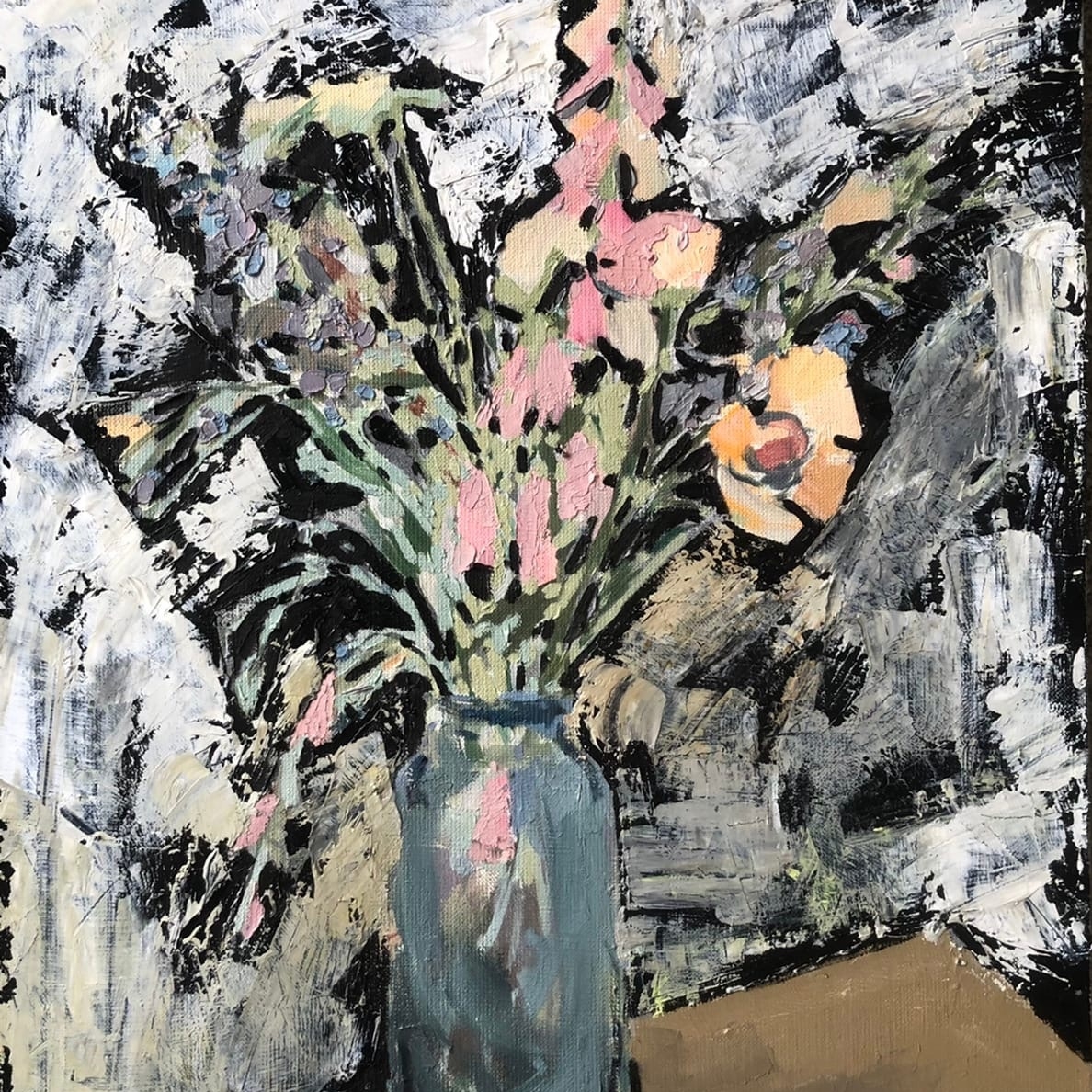 В лучах закатного солнца