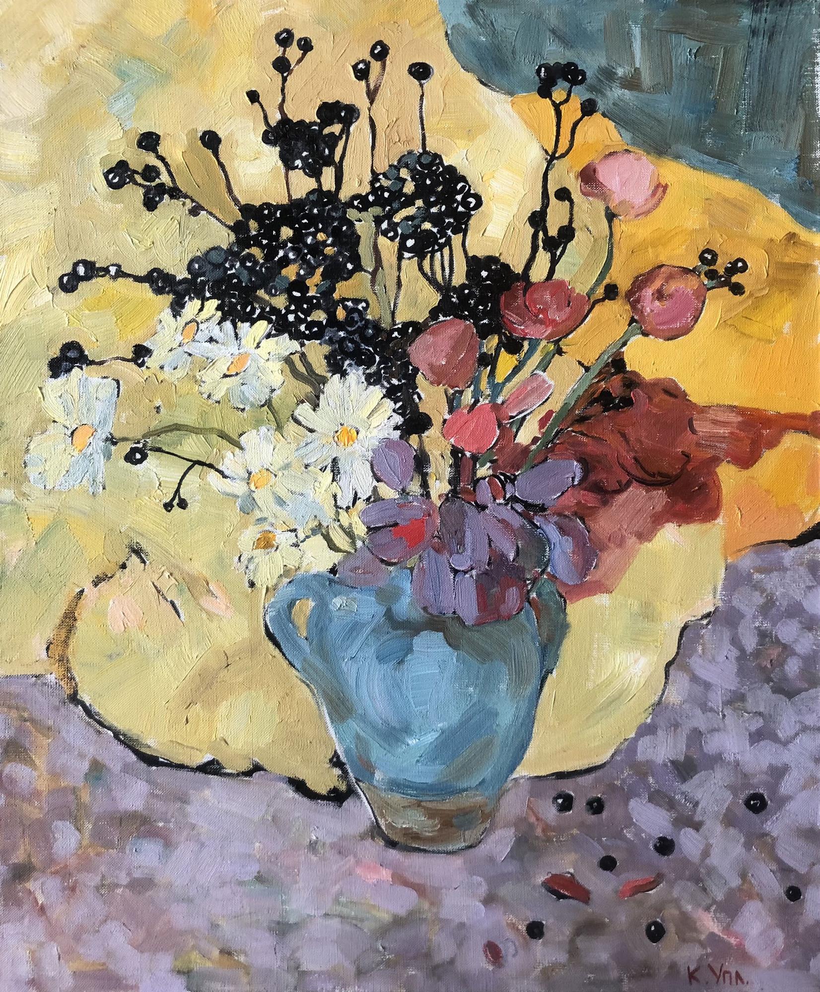 Натюрморт с черноплодкой