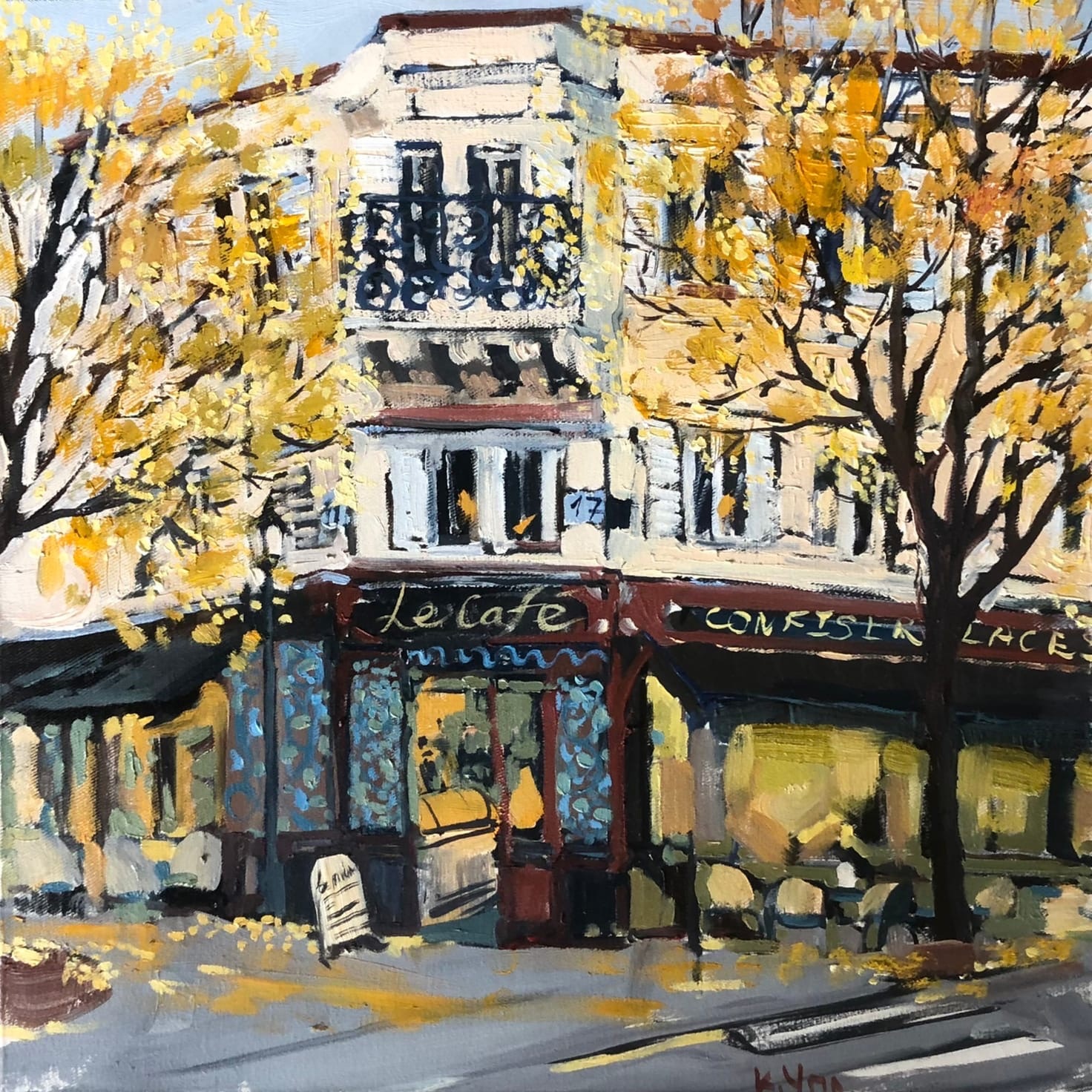 Осень в Париже