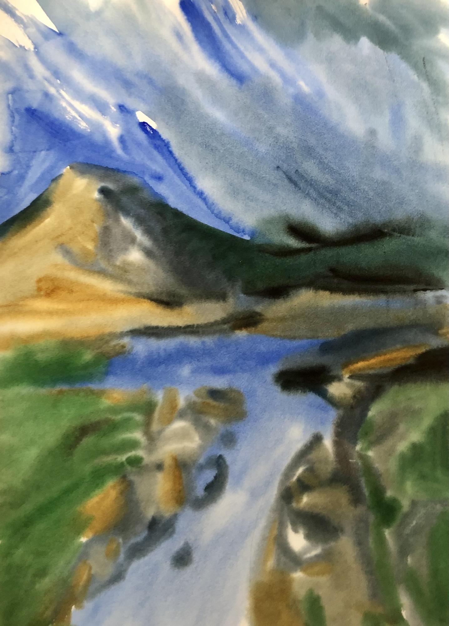 После дождя в горах