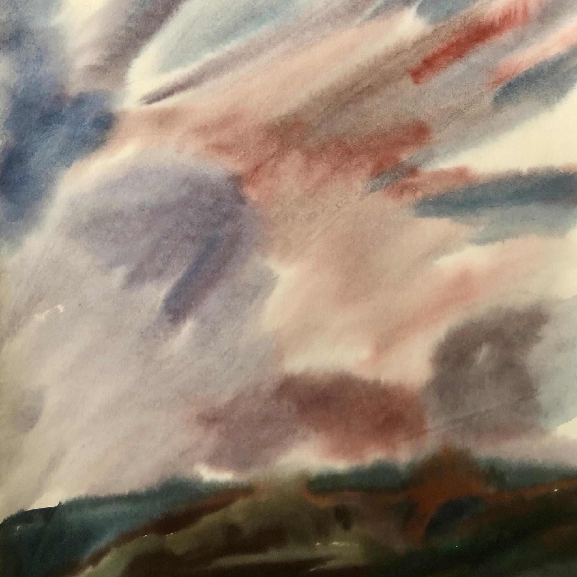 Акварельное небо