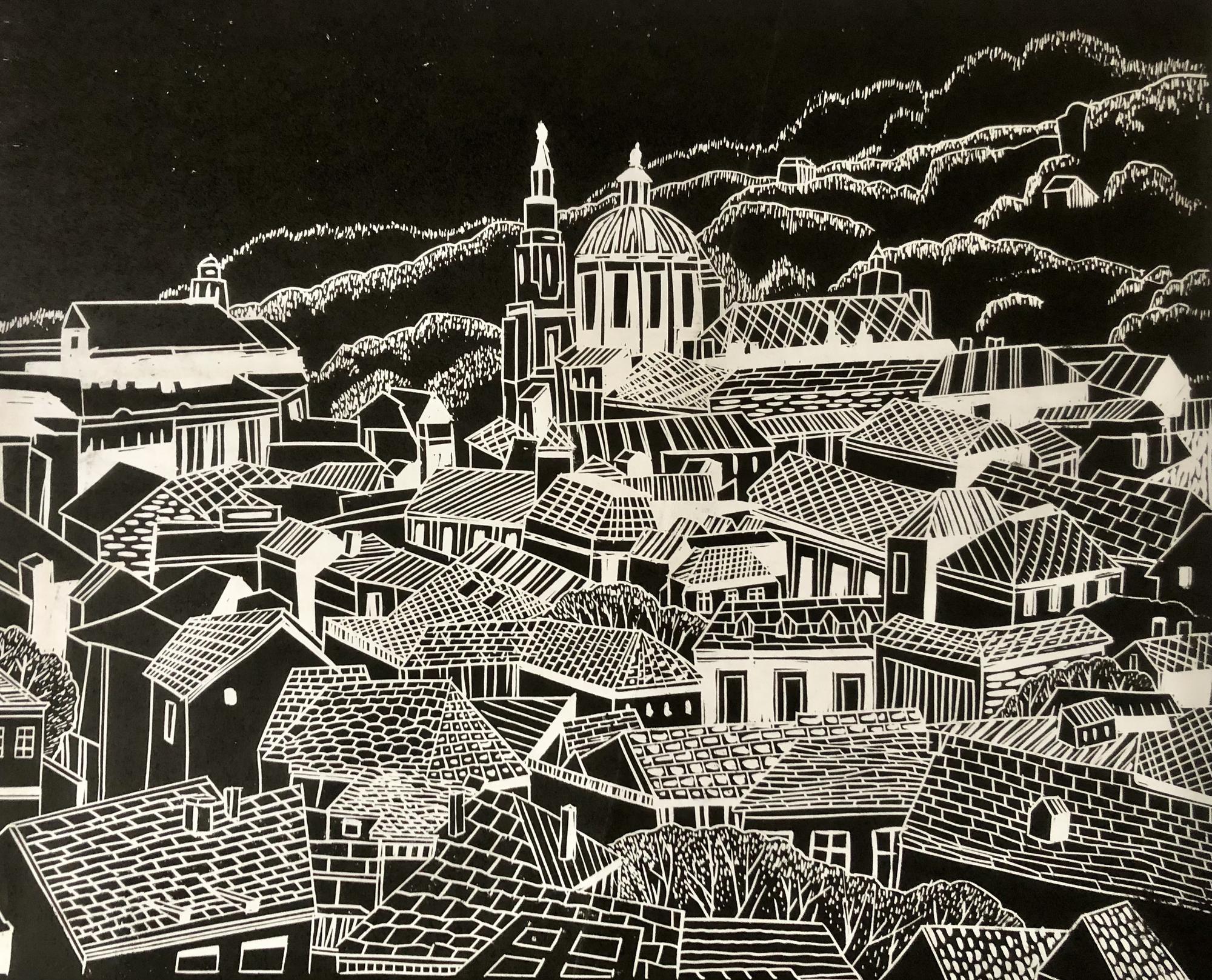 Ночная Прага