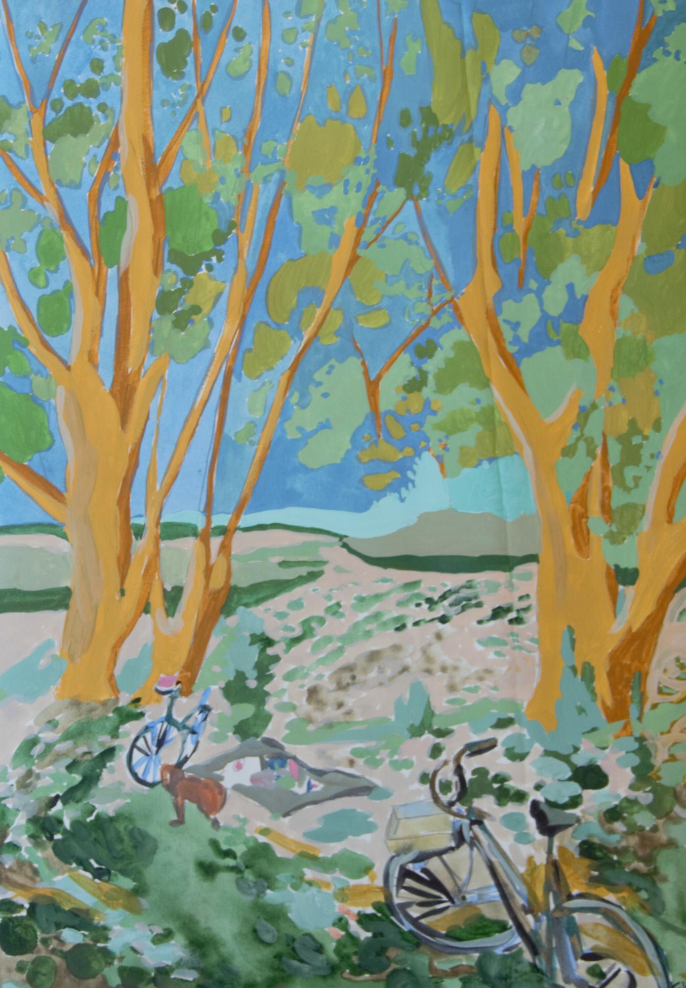 Пикник в саду