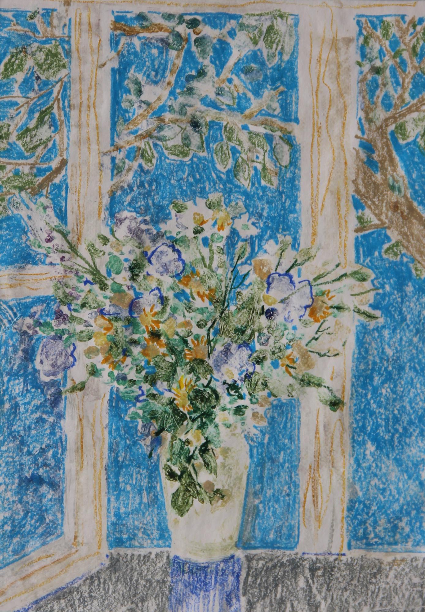 Букет на окне