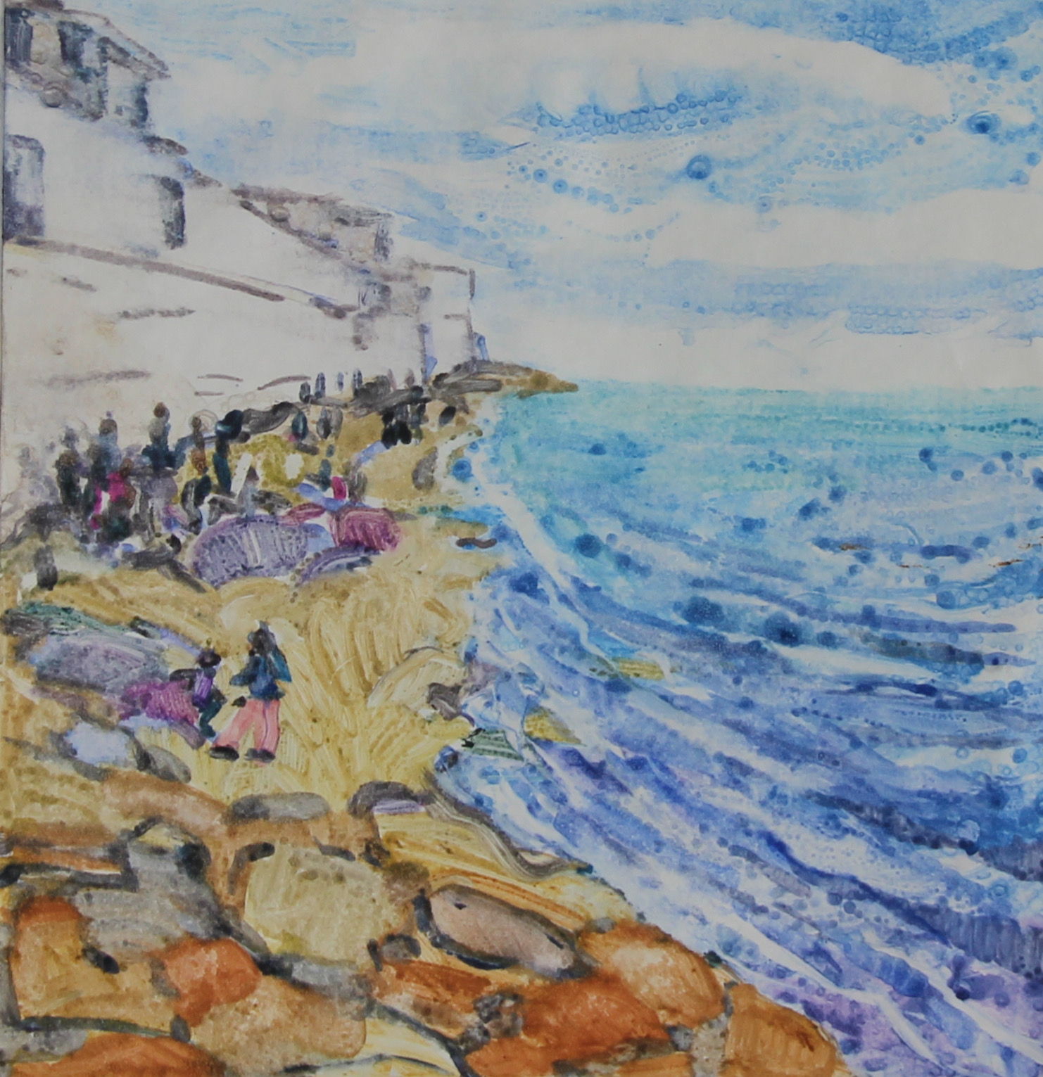 Городской пляж в Монополи