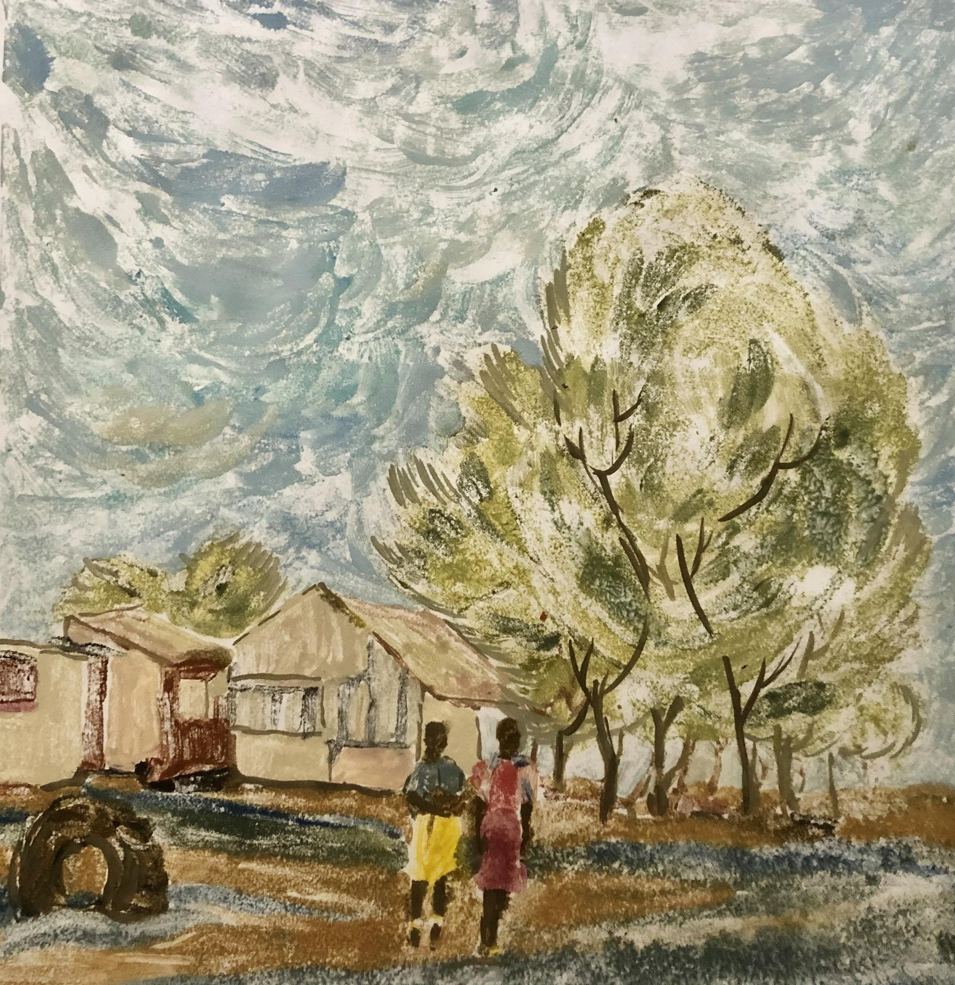 Африканская деревня