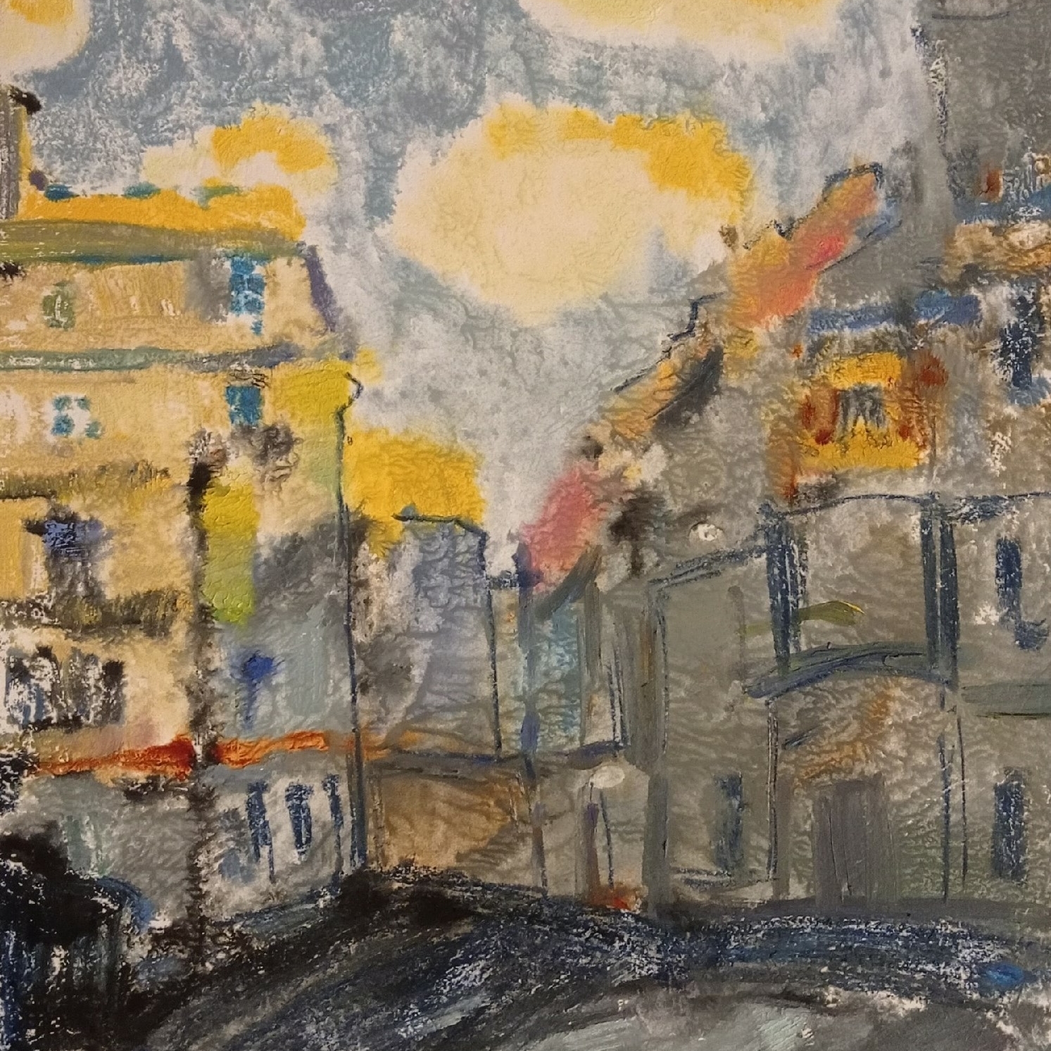 Золотые облака