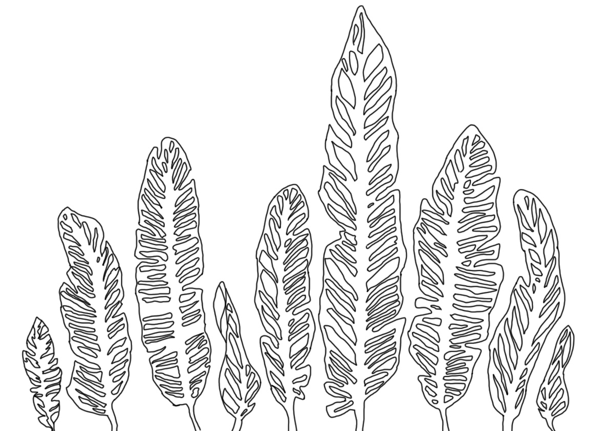 Орнамент листьев