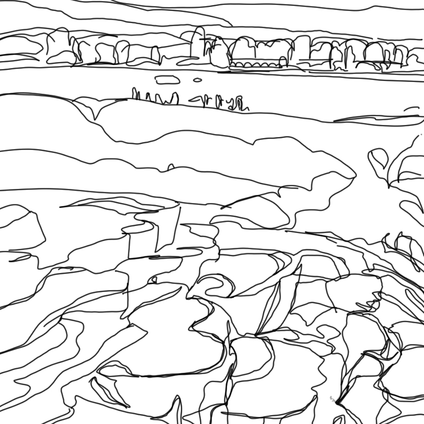 Памуккале. Террасы известняка