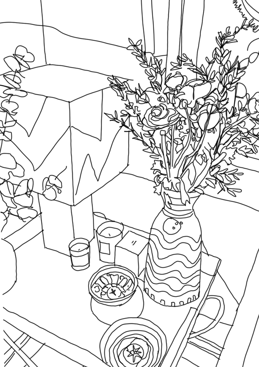 Прикроватный столик