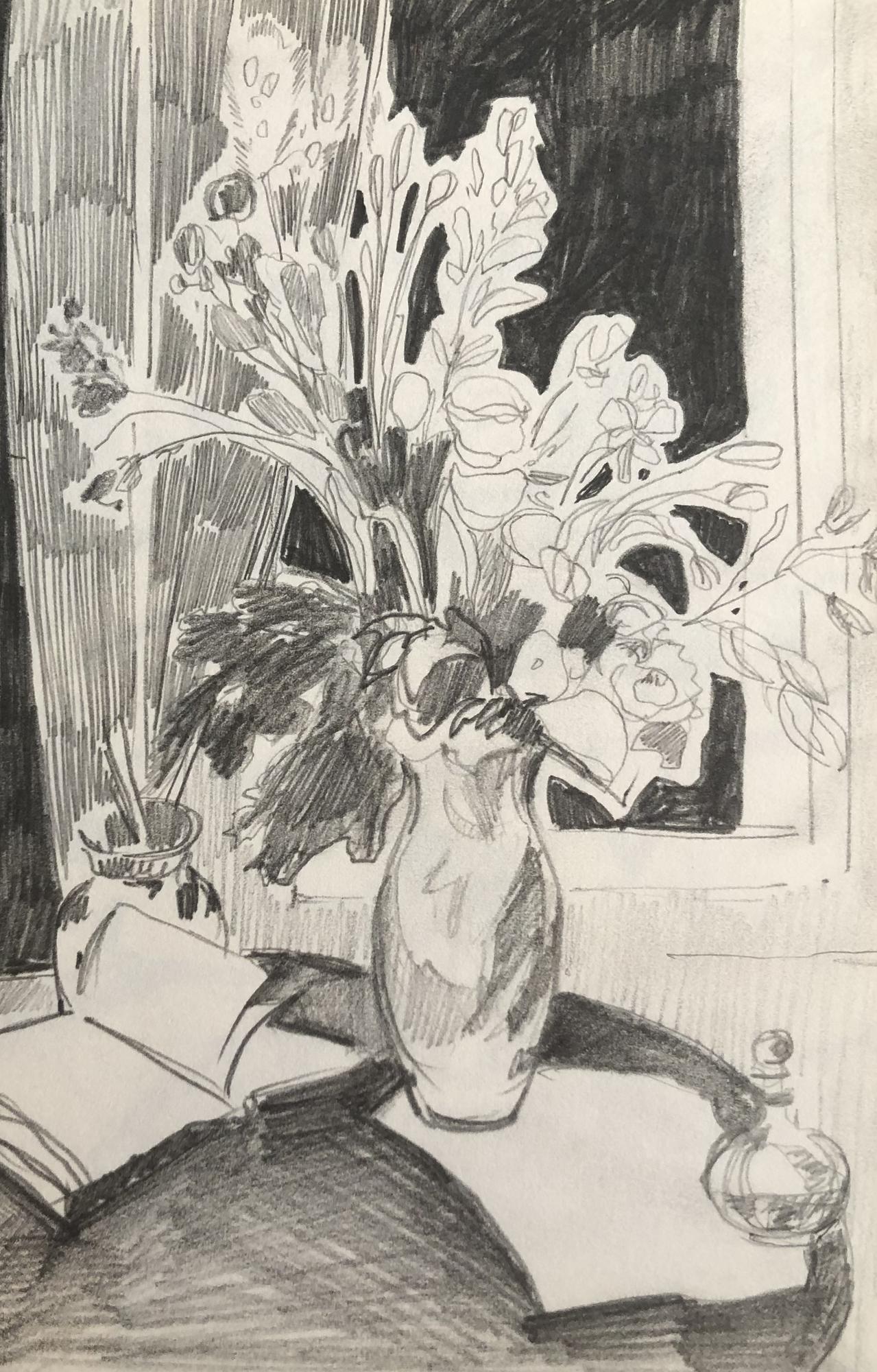 Букет ночью