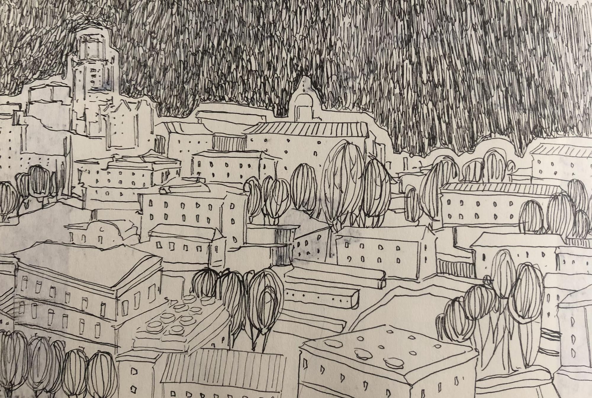 Вид на Москву