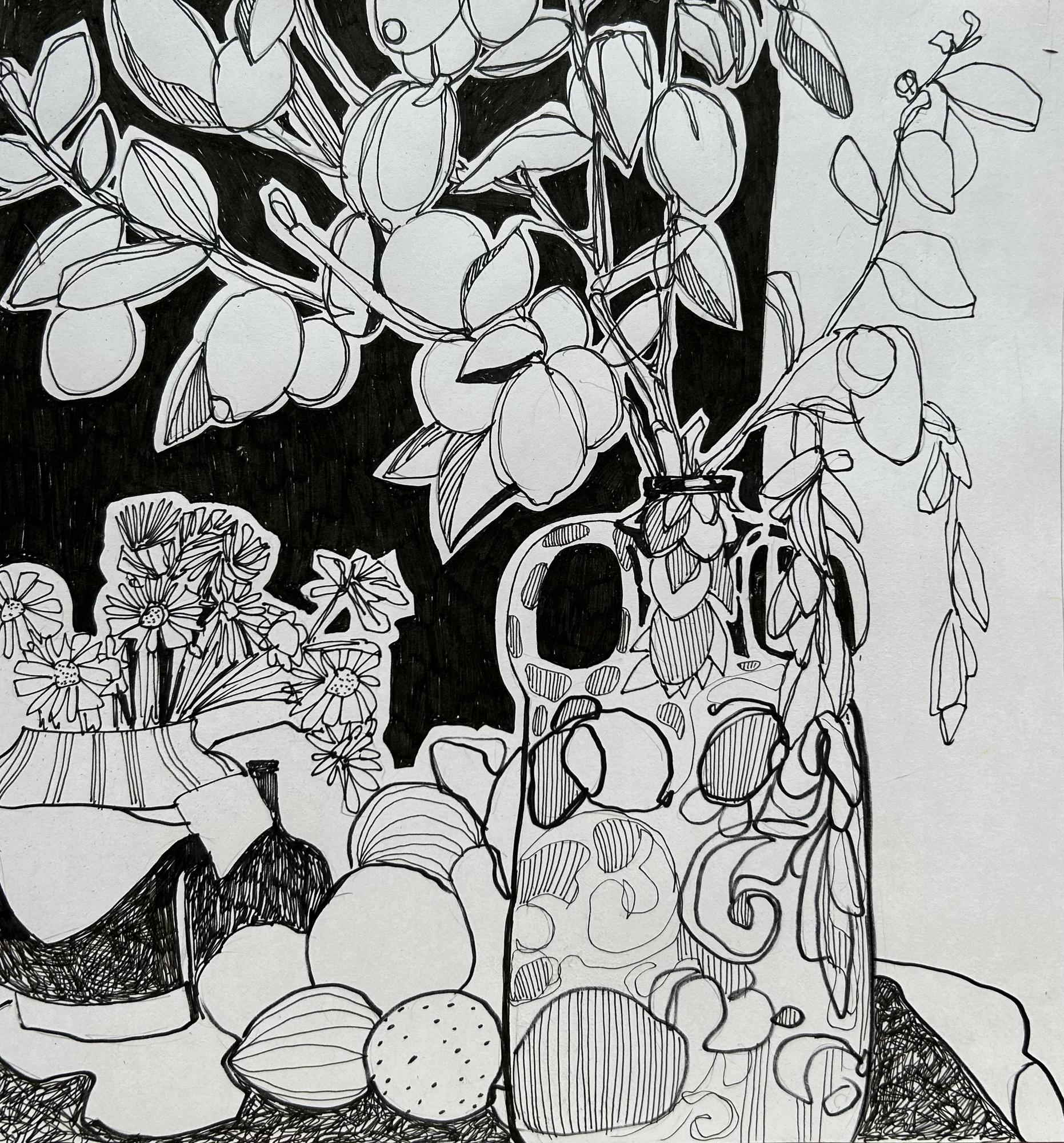 Натюрморт с вазой