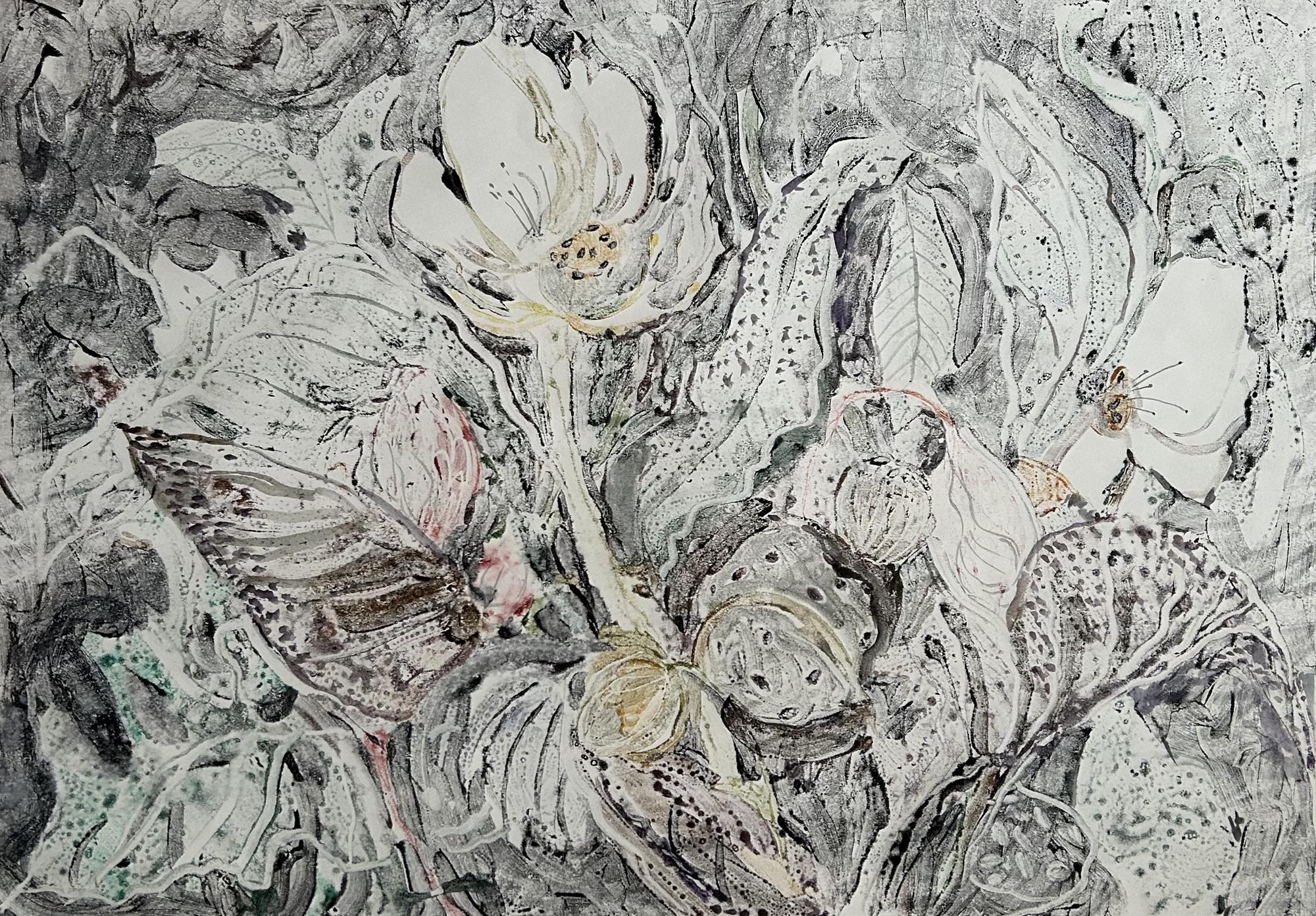 Цветы ночью