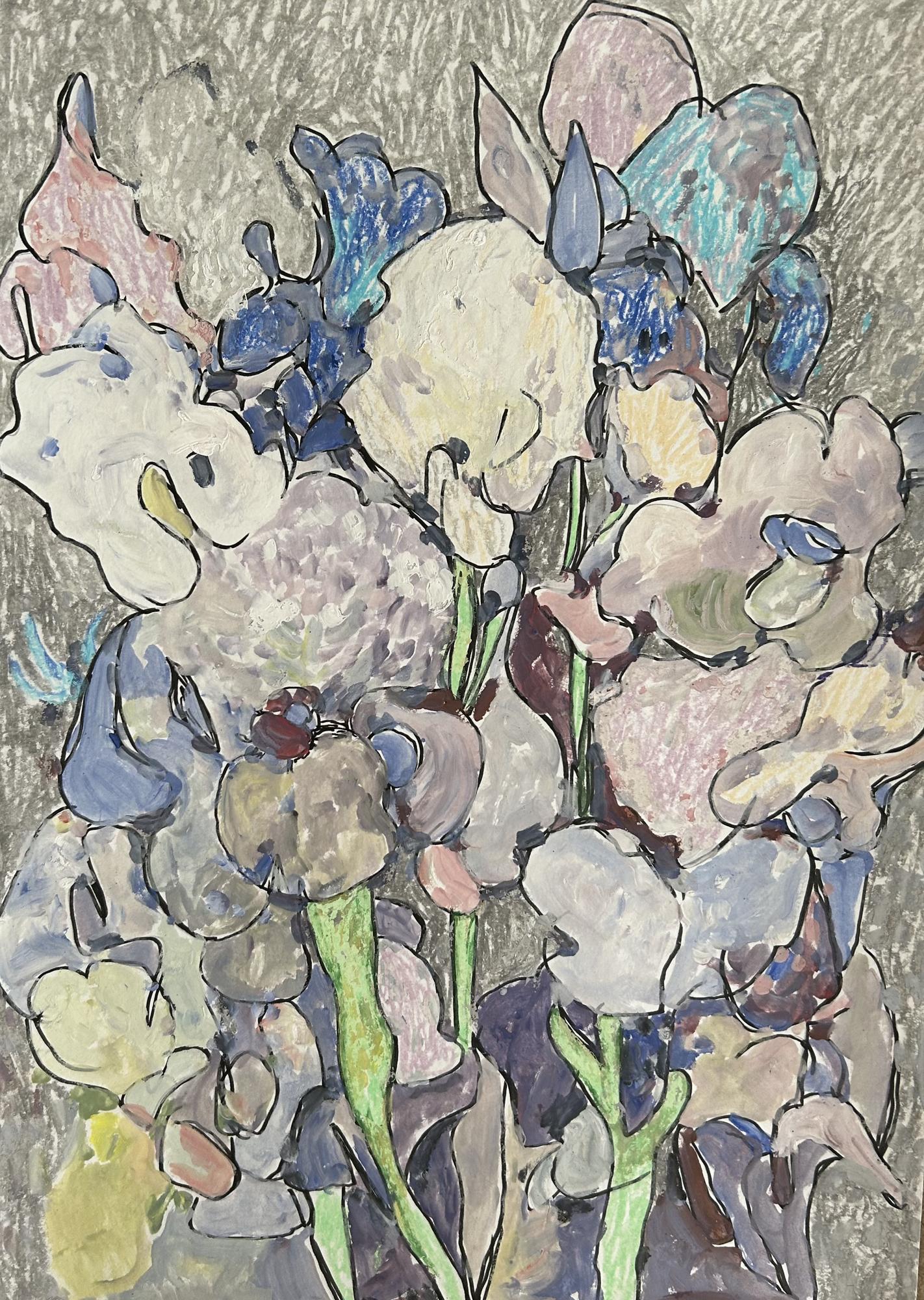 Абстрактные цветы