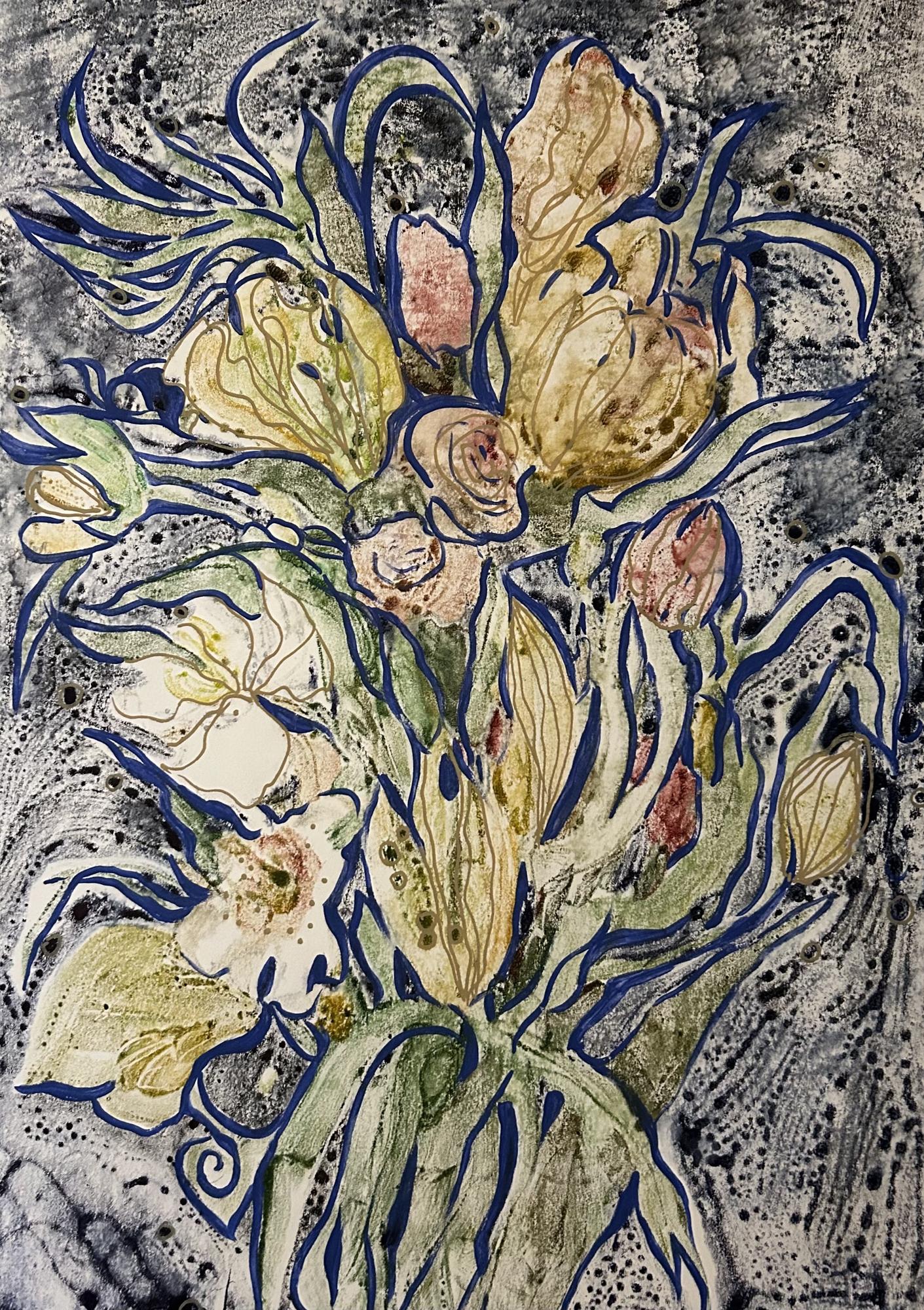 Абстракция Цветы