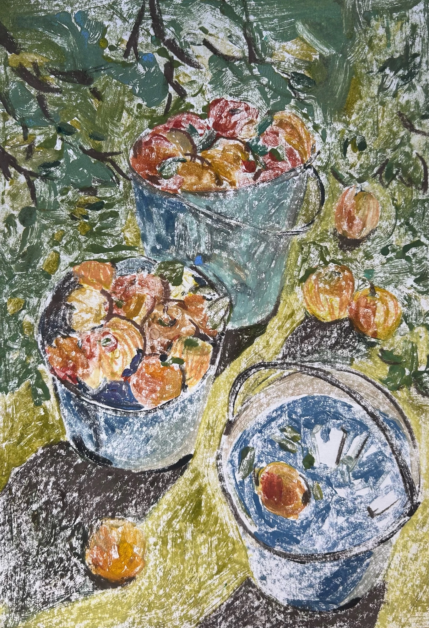 На даче после дождя