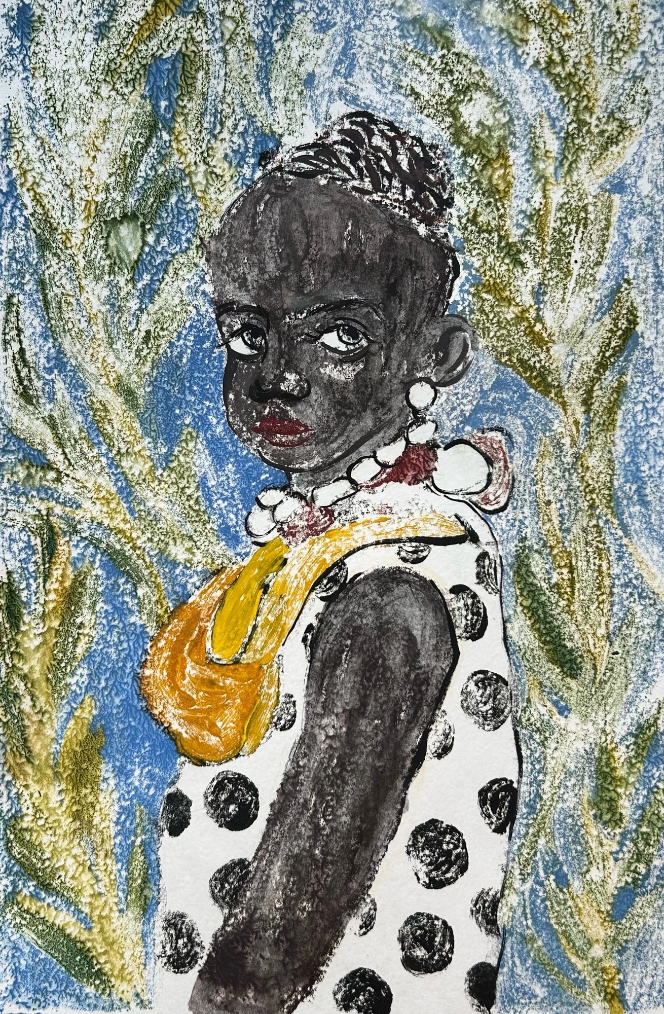 Девочка с сережкой